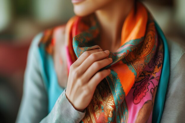 Jak nosić szalik damski w chłodne dni?