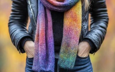 Jak nosić szeroki szal, by podkreślić swój styl?