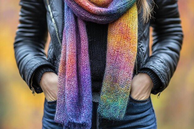 Jak nosić szeroki szal, by podkreślić swój styl?