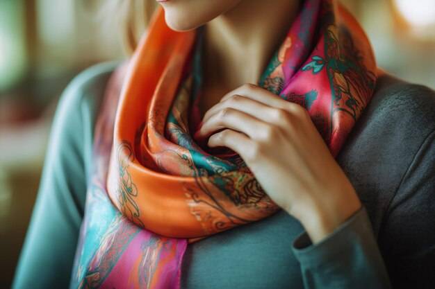 Jak wiązać chusty szale apaszki w codziennych stylizacjach?